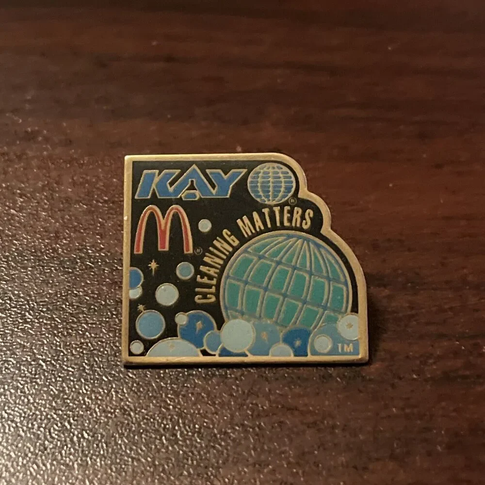 McDonald’s‎ KAY Cleaning Matters Employee Lapel Pin